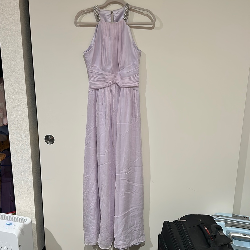 Silk formal dress